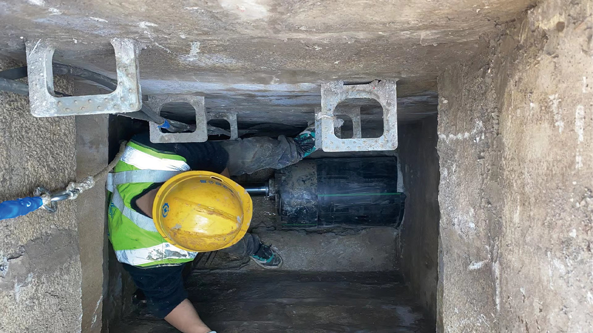 中江HDPE短管内衬法